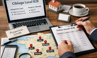 Prospection locale par ville et departement: guide B2B