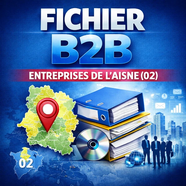 Fichier b2b entreprises aisne (02) | Prospection commerciale