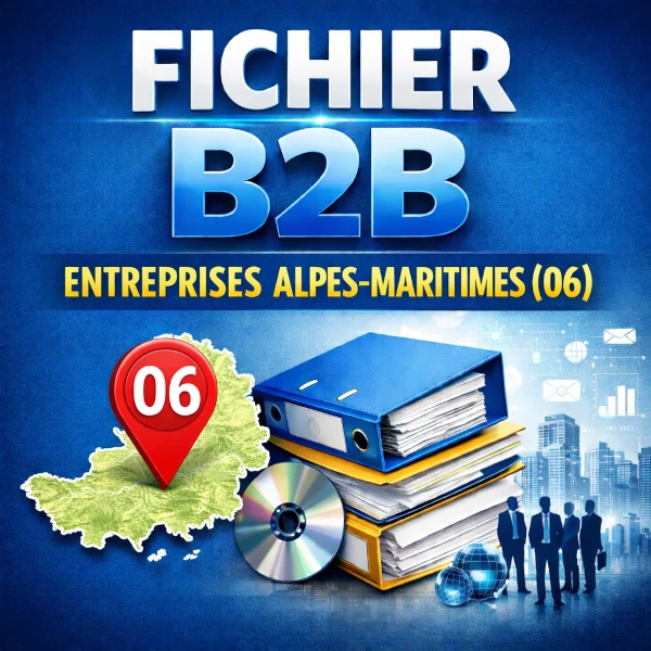 Fichier b2b alpes-maritimes (06) | base entreprises et contacts