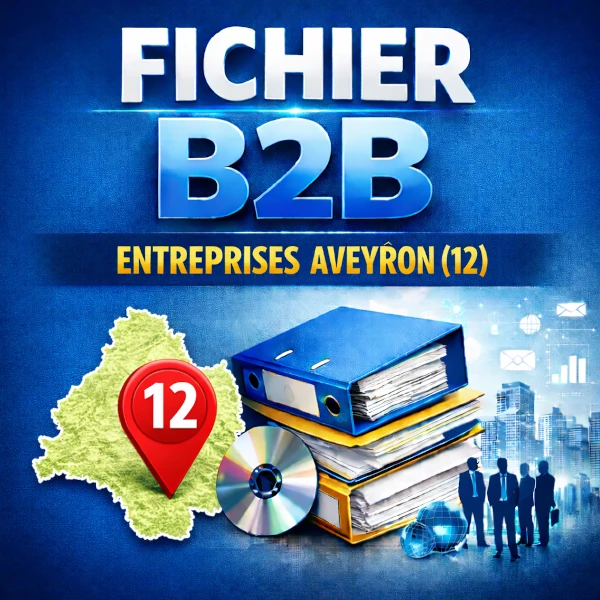 Fichier b2b aveyron (12) | entreprises et contacts professionnels