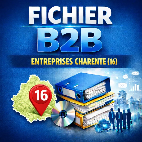 Fichier b2b charente (16) | entreprises et contacts professionnels