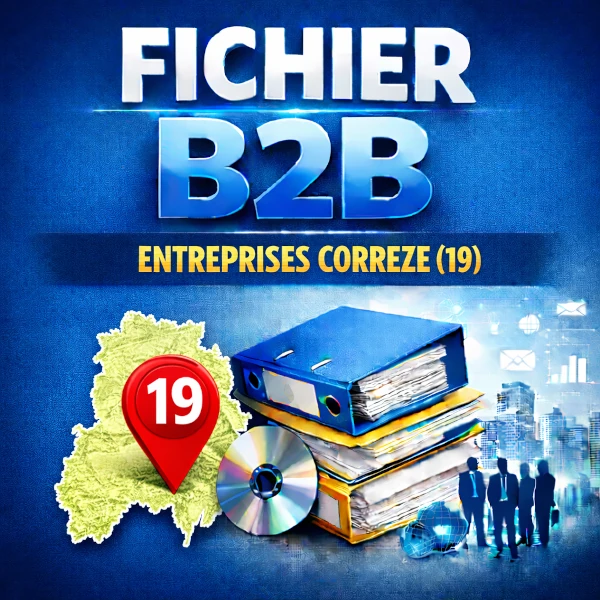 Fichiers b2b corrèze (19) - entreprises et économie locale