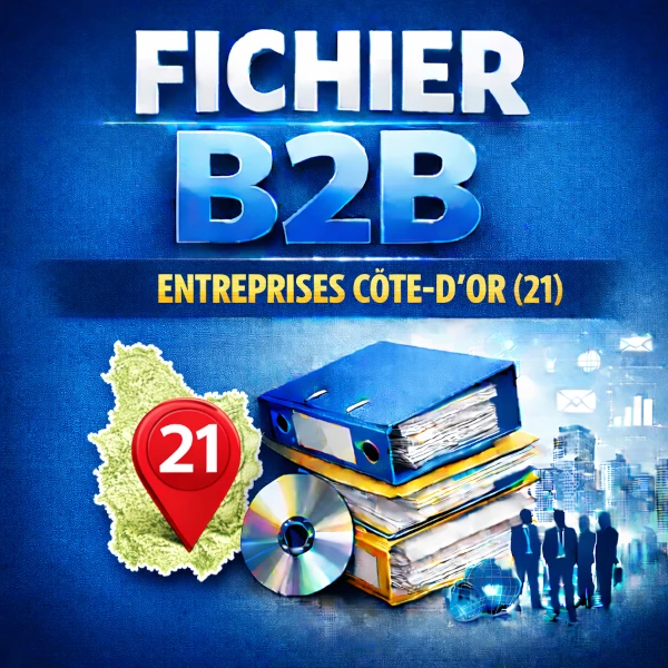 Fichier b2b cote-d'or (21) | base entreprises et contacts