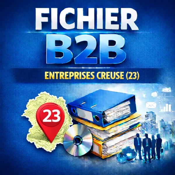 Fichier b2b creuse (23) | entreprises et contacts professionnels