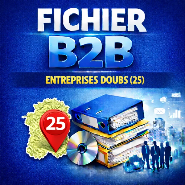 Fichier b2b doubs (25) | entreprises et contacts professionnels