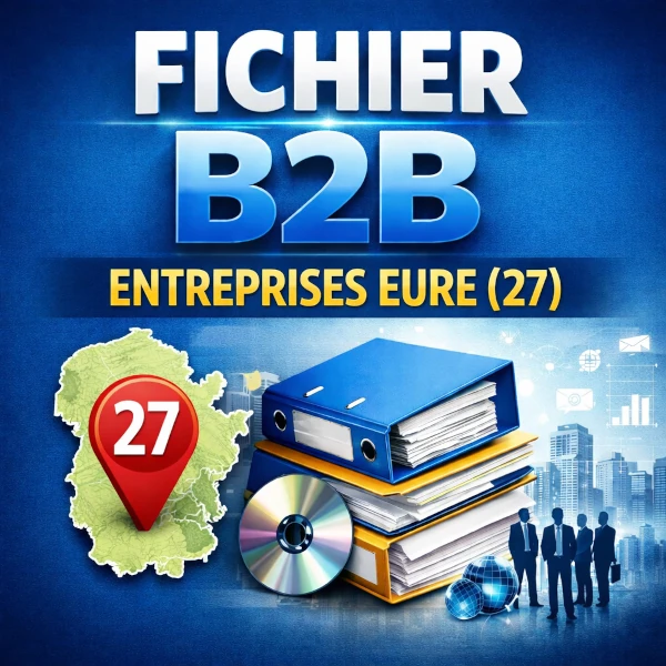 Fichier b2b Eure (27) | base entreprises et contacts locaux