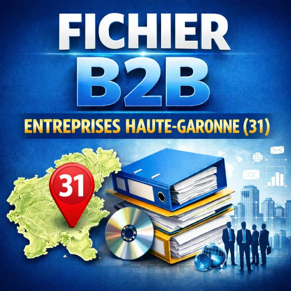 Fichier b2b Haute-Garonne (31) | entreprises locales et contacts