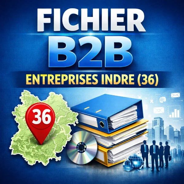 Fichier b2b Indre (36) | entreprises locales et contacts