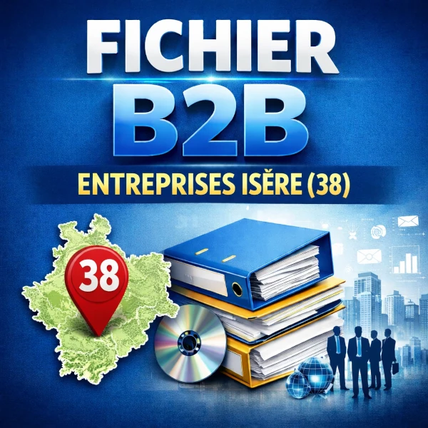 Fichier b2b Isère (38) | entreprises locales et contacts