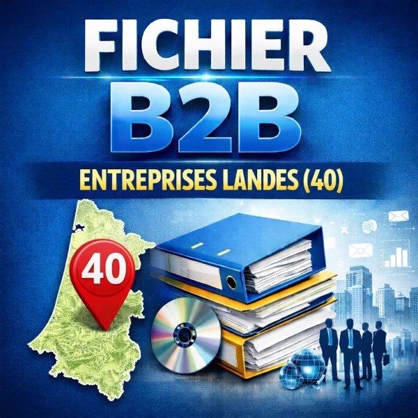 Fichier b2b Landes (40) | entreprises locales et contacts