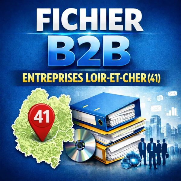 Fichier b2b Loir-et-Cher (41) | entreprises locales et contacts