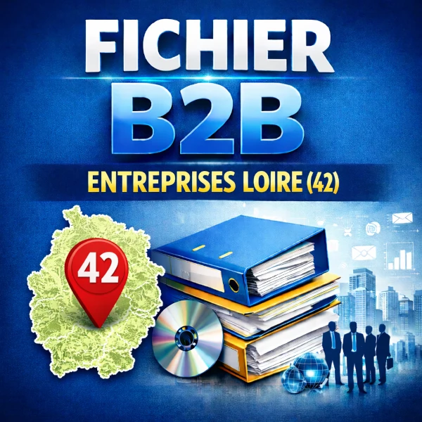 Fichier b2b Loire (42) | entreprises locales et contacts