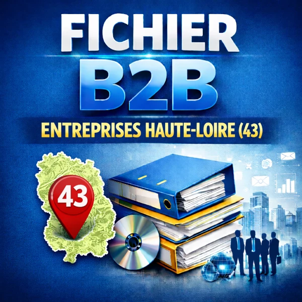 Fichier b2b Haute-Loire (43) | entreprises locales et contacts