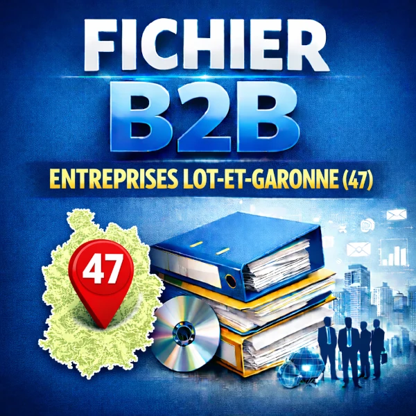 Fichier b2b Lot-et-Garonne (47) | entreprises locales et contacts