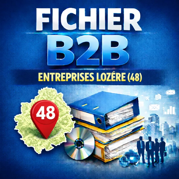 Fichier b2b Lozère (48) | entreprises locales et contacts