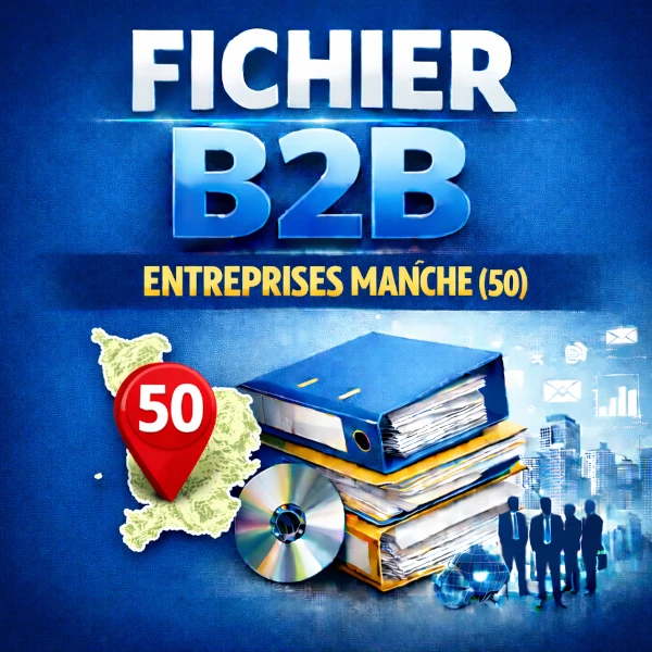Fichier b2b Manche (50) | entreprises locales et contacts