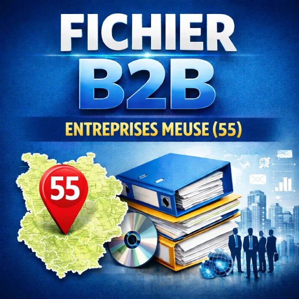 Fichier b2b Meuse (55) | entreprises locales et contacts