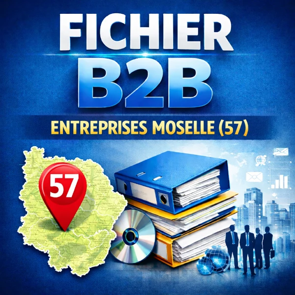 Fichier b2b Moselle (57) | entreprises locales et contacts professionnels