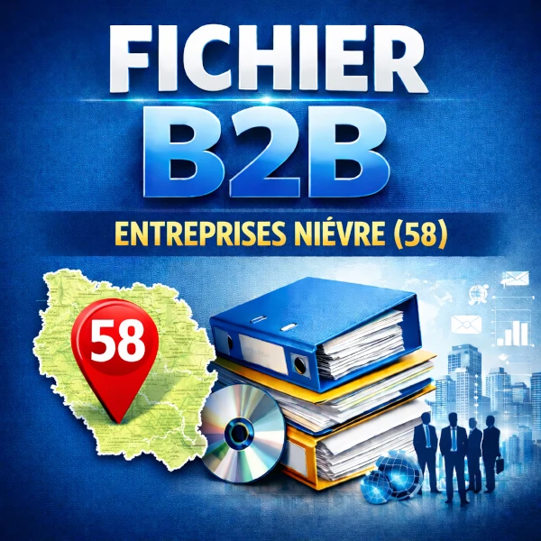 Fichier b2b Nièvre (58) | entreprises locales et contacts
