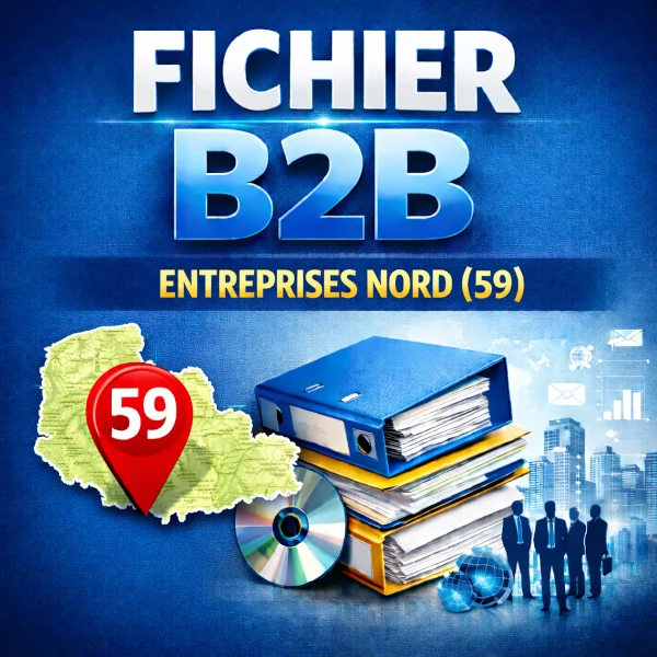 Fichier b2b Nord (59) | entreprises locales et contacts professionnels
