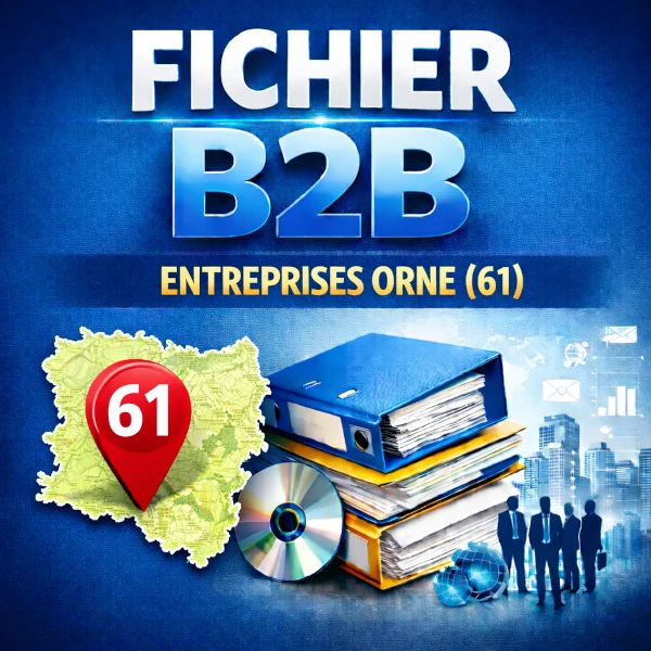 Fichier b2b Orne (61) | entreprises locales et contacts professionnels