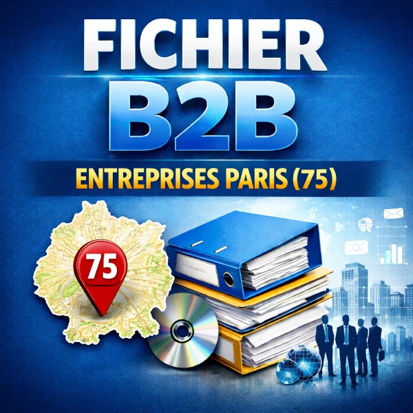 Fichier b2b Paris (75) | 216143 entreprises et contacts professionnels
