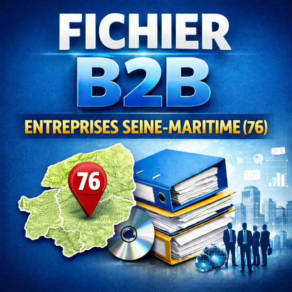 Fichier b2b Seine-Maritime (76) | 58515 entreprises et contacts professionnels