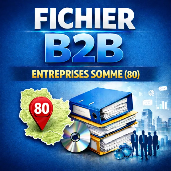 Fichier b2b Somme (80) | 28418 entreprises et contacts professionnels