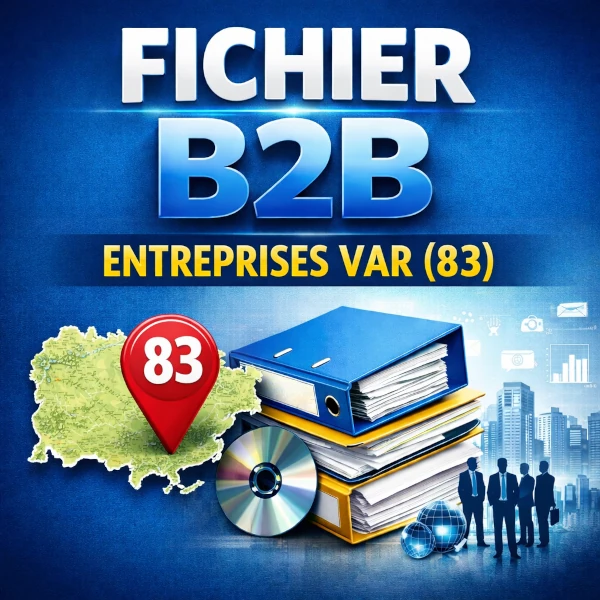Fichier b2b Var (83) | 82265 entreprises et contacts professionnels