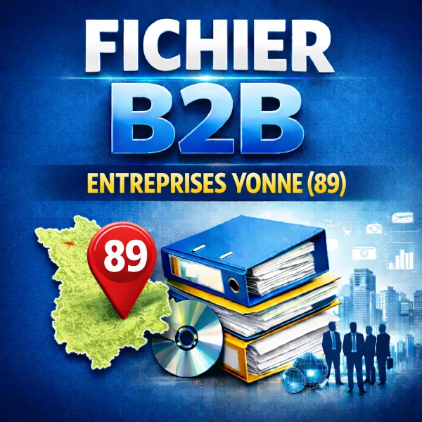 Fichier b2b Yonne (89) | 21486 entreprises et contacts professionnels