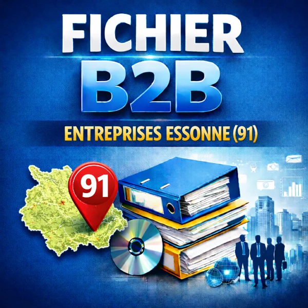 Fichier b2b Essonne (91) | 51973 entreprises et contacts professionnels