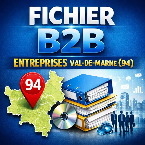 Fichier b2b Val-de-Marne (94) | 58652 entreprises et contacts professionnels