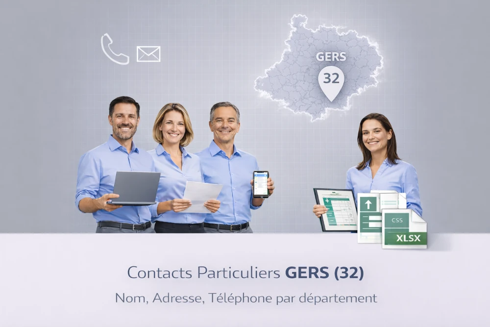 Fichier B2C Particuliers > Gers (32)