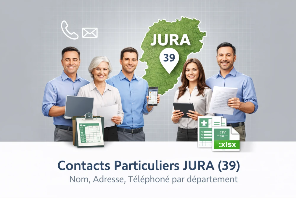 Fichier B2C Particuliers > Jura (39)