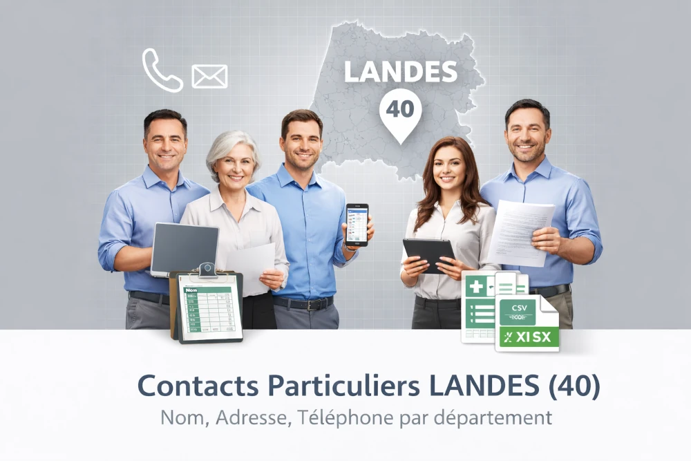 Fichier B2C Particuliers > Landes (40)