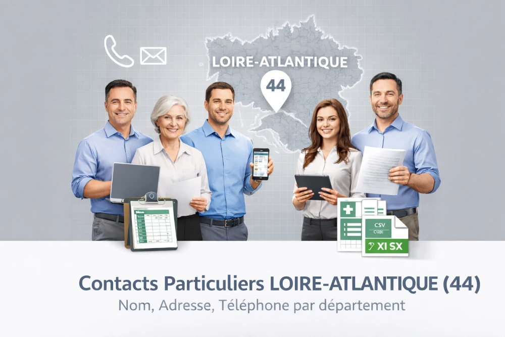 Fichier B2C Particuliers > Loire-Atlantique (44)