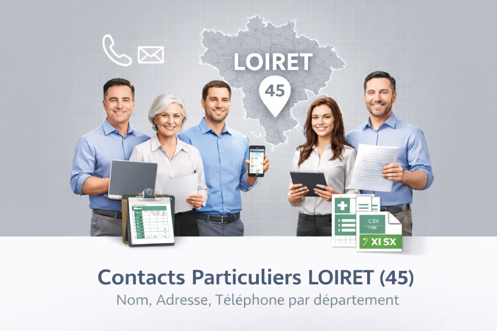 Fichier B2C Particuliers > Loiret (45)