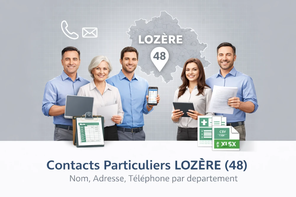 Fichier B2C Particuliers > Lozère (48)