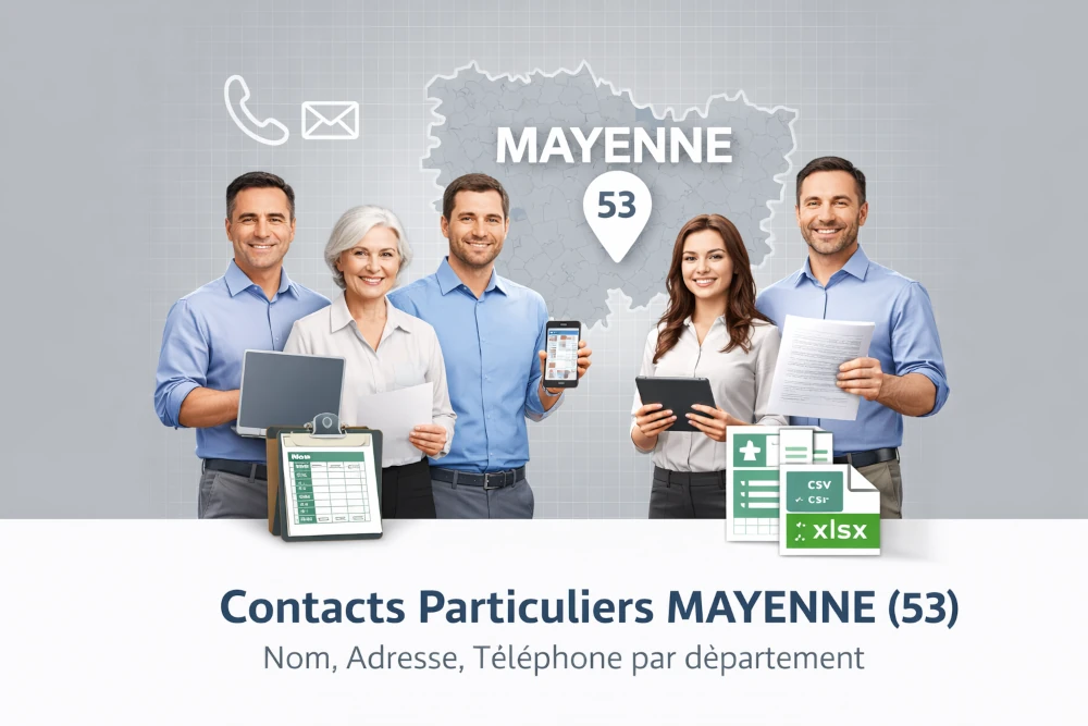 Fichier B2C Particuliers > Mayenne (53)