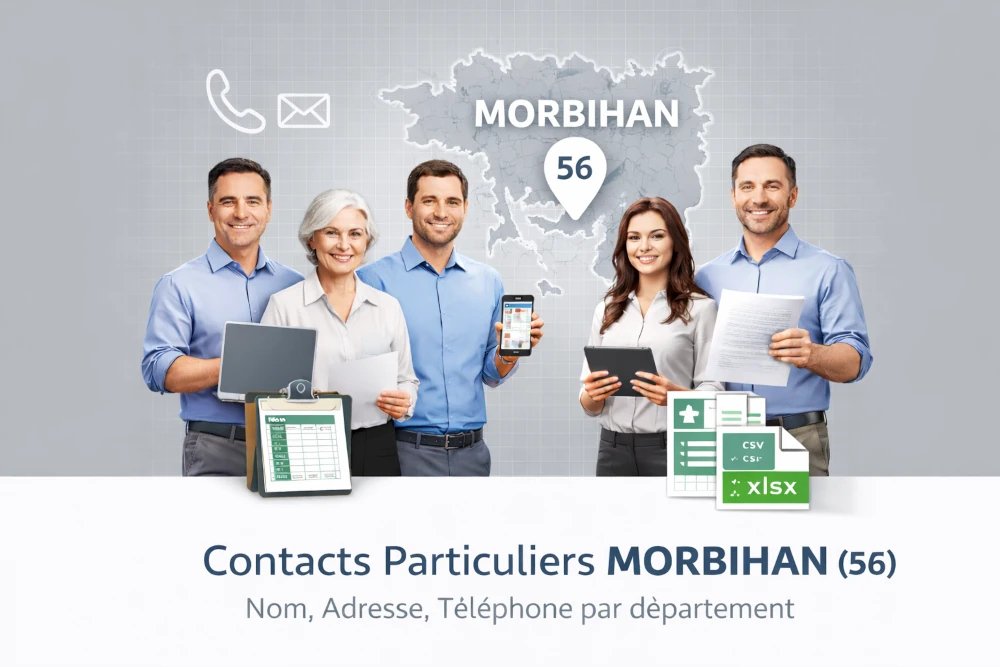 Fichier B2C Particuliers > Morbihan (56)
