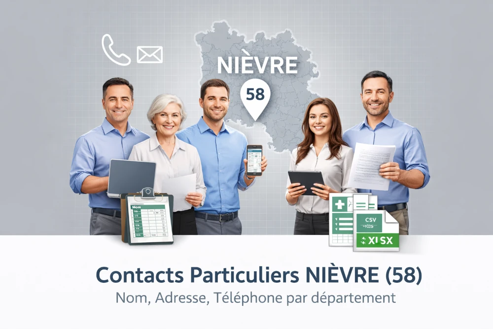 Fichier B2C Particuliers > Nièvre (58)