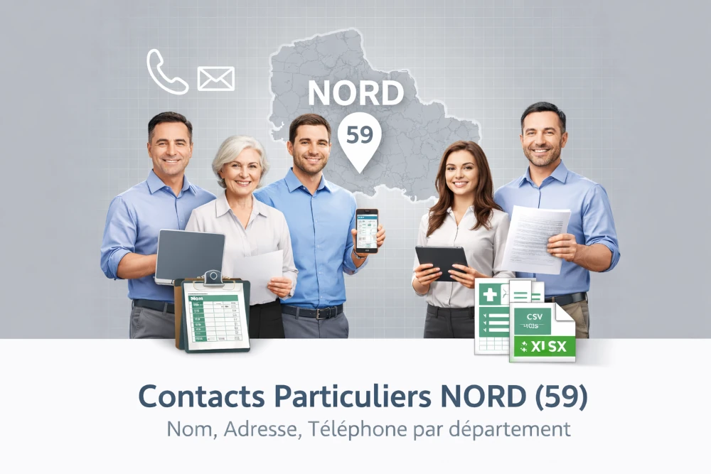 Fichier B2C Particuliers > Nord (59)