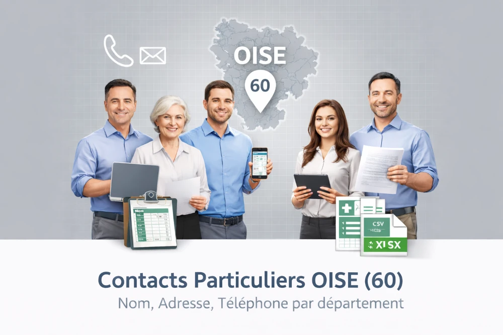Fichier B2C Particuliers > Oise (60)