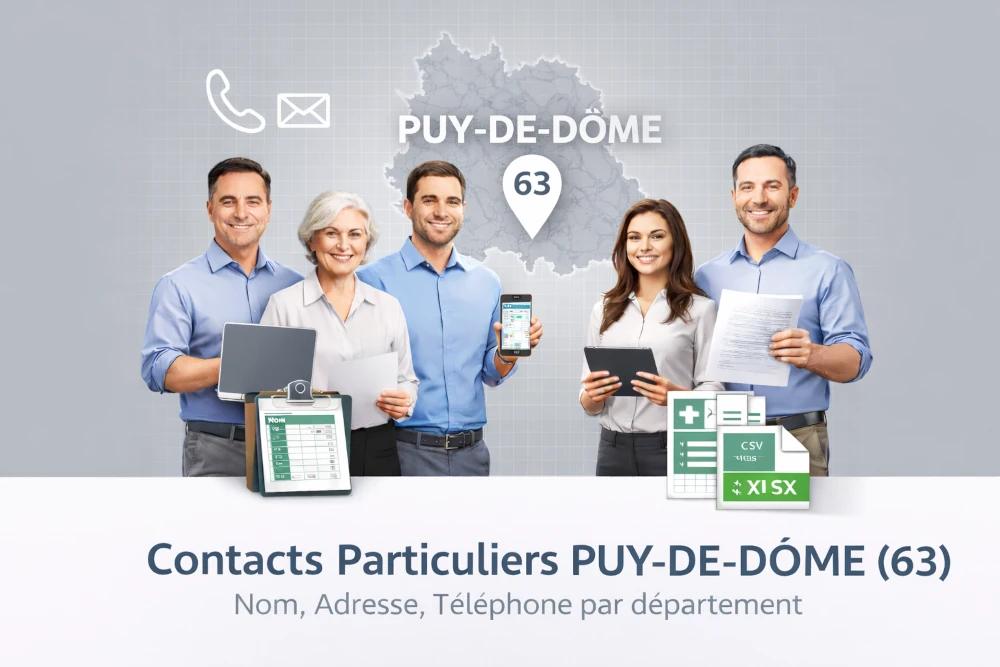 Fichier B2C Particuliers > Puy-de-Dôme (63)