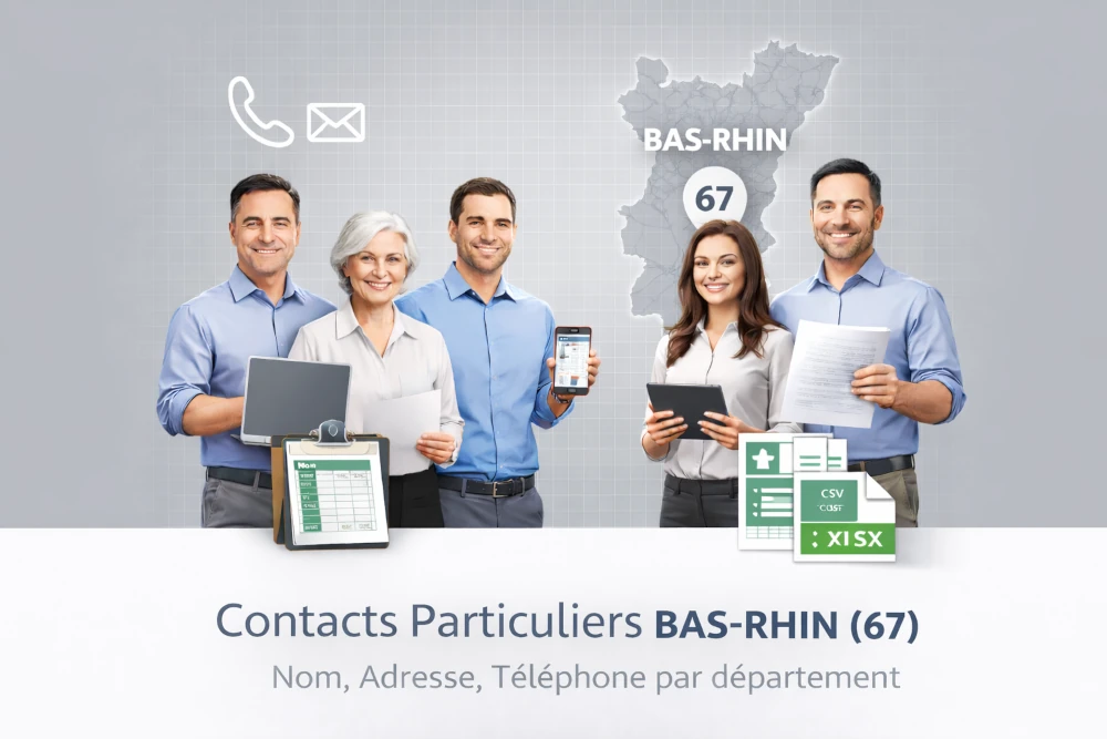 Fichier B2C Particuliers > Bas-Rhin (67)