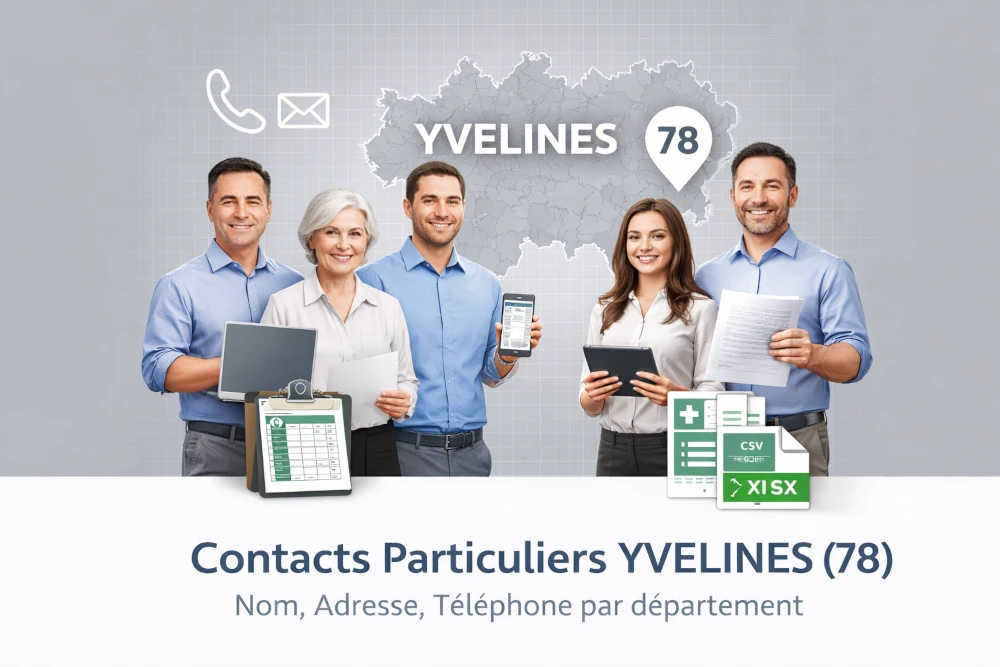 Fichier B2C Particuliers > Yvelines (78)