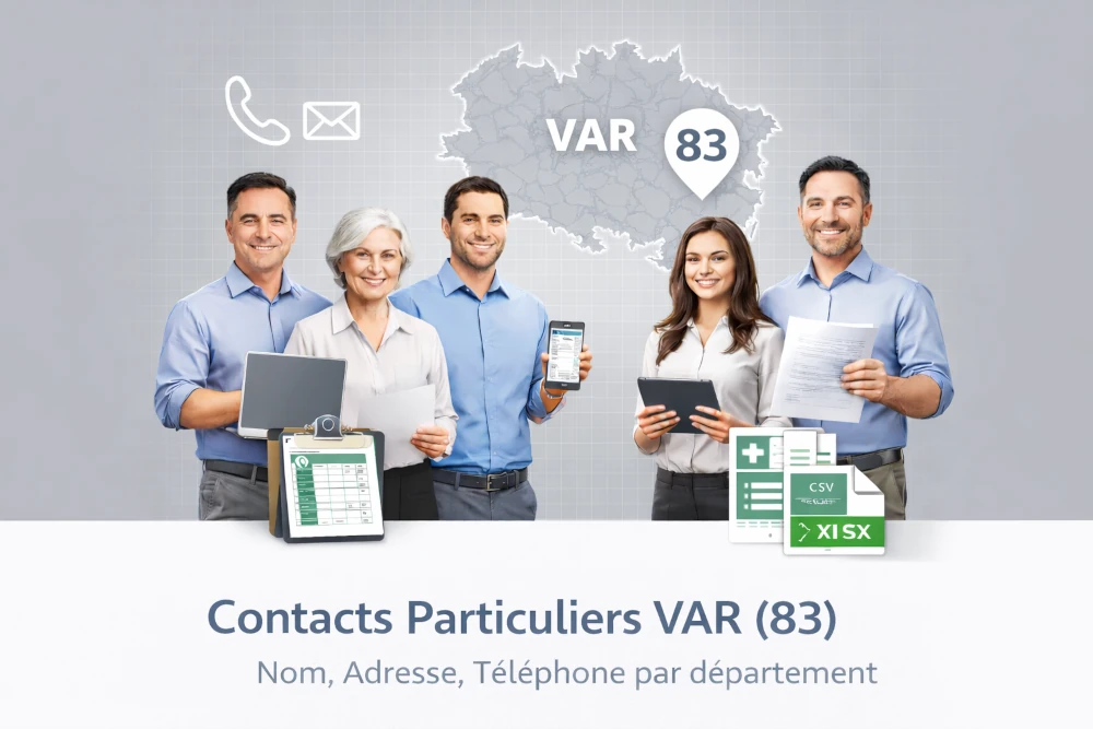 Fichier B2C Particuliers > Var (83)