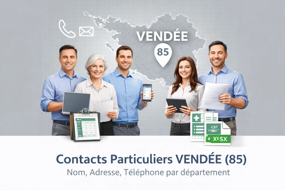Fichier B2C Particuliers > Vendée (85)