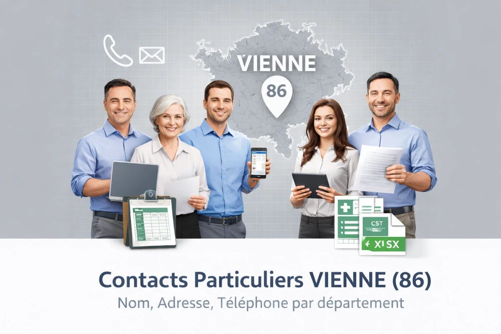 Fichier B2C Particuliers > Vienne (86)